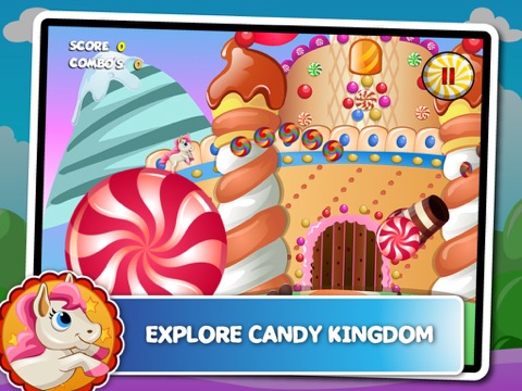 pony princess jump flyer - my flappy unicorn ride in little rainbow disco kingdom ipad images 1