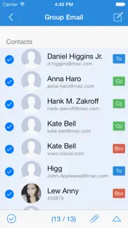 group text free －send sms,imessage,email message in batches fast айфон картинки 3
