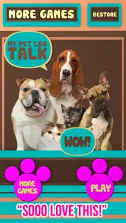 +my pet can talk videos - free virtual talking animal game iphone images 3