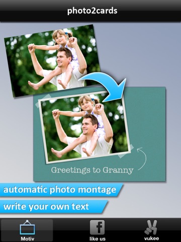 photo2cards ipad resimleri 2