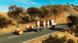 desert cargo trailer transporter truck iphone images 1