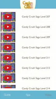 tips, video guide for candy crush saga game - full walkthrough strategy iphone images 1