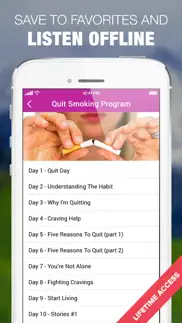 quit smoking in 28 days audio program iphone images 3