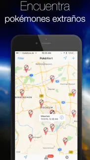 pokéalerta: notificaciones push para pokémon go free iphone capturas de pantalla 2