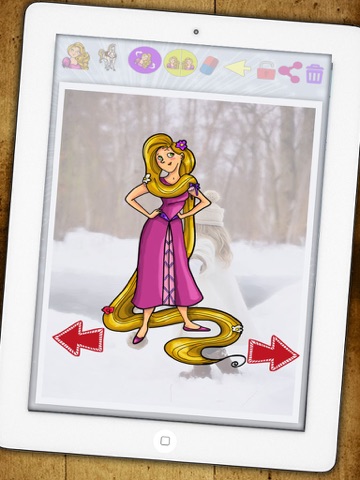 your photo with - rapunzel edition ipad images 2