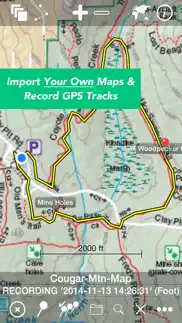 maps n trax - offline maps, gps tracks & waypoints iphone images 1