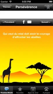 proverbes africains iPhone Captures Décran 4