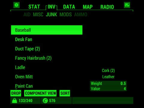 fallout pip-boy ipad capturas de pantalla 2