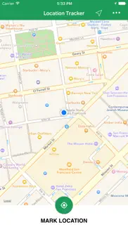 simple location tracker - track and find car parking with gps map navigation iphone images 3