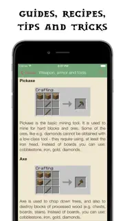 pocket wiki for minecraft iphone images 2