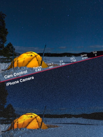 cam control - controle manuellement ton appareil photo iPad Captures Décran 4