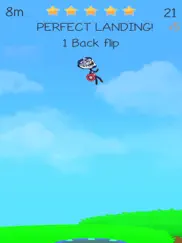 trampoline backflip - diving madness man games ipad images 1