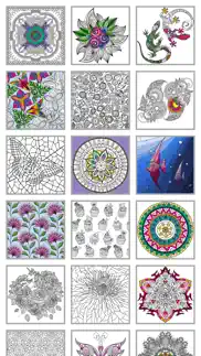 mindfulness coloring - anti-stress art therapy for adults (book 2) iphone images 2