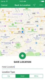 simple location tracker - track and find car parking with gps map navigation iphone images 4