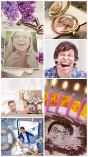 birthday cards free: happy birthday photo frame, gift cards & invitation maker iphone images 2