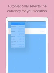 currency converter pro with geo-based conversion ipad images 2