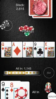 heads up: hold'em (free poker) iphone images 3