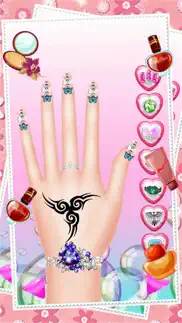 fashion nail salon and beauty spa games for girls - princess manicure makeover design and dress up iphone images 2