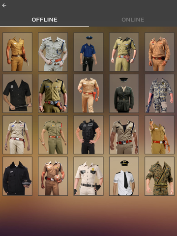 police suit photo montage - police dress up ipad images 2
