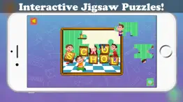 4 in 1 kids games fun learning - coloring book, jigsaw puzzles, memory matching, and connect dots iphone images 2