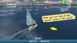 cleversailing lite - sailboat racing game iphone images 1