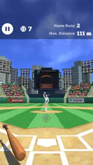 home run x 3d - baseball batting game iphone images 1