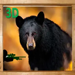 sniper bear hunting 3d logo, reviews