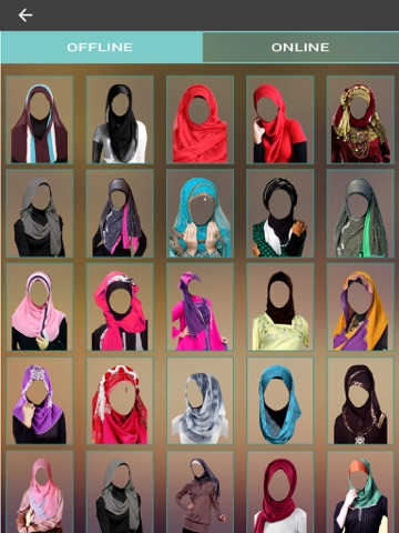 hijab woman photo making - montage ipad images 4