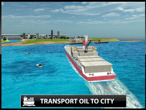 transport oil 3d - cruise cargo ship and truck simulator ipad images 2