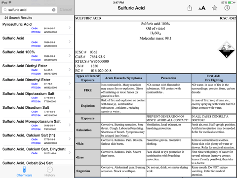 chemical safety data sheets - icsc ipad images 2