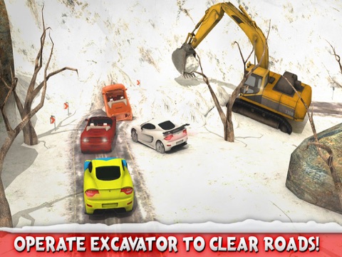 snow plow rescue truck driving 3d simulator ipad images 3