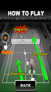 3d badminton game smash championship. best badminton game. iphone images 2
