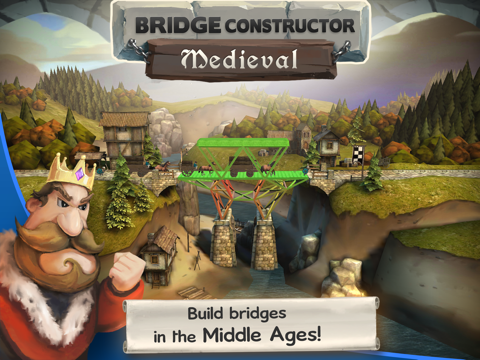 bridge constructor medieval ipad images 1