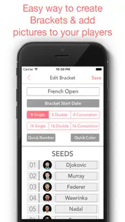 bracket - tournament builder for sports iphone images 3