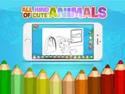 kidspaint - coloring cool animals to relax ipad resimleri 4