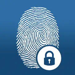 simple password manager - best fingerprint account locker with finger touch scanner lock logo, reviews
