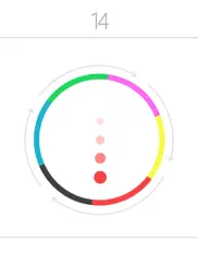 dot bounce in circle- free endless color game mode ipad images 4