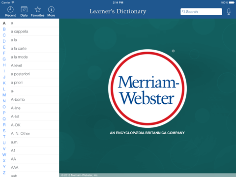 learner's dictionary - english hd айпад изображения 1
