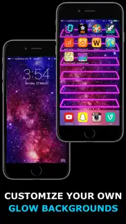 glow backgrounds - wallpapers! iphone resimleri 2