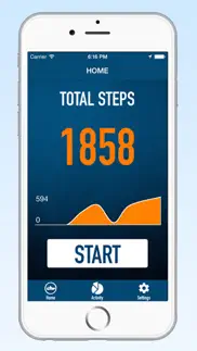 pedometer step counter - walking running tracker iphone images 1
