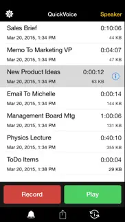 quickvoice2text email (pro recorder) iphone images 1