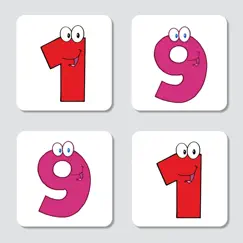 numbers matching - brain memory improvement games for kids logo, reviews