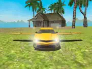 flying car driving simulator free: extreme muscle car - airplane flight pilot ipad images 3