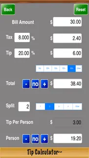 tip calculator-- iphone images 2
