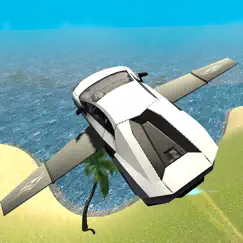 flying car driving simulator free: extreme muscle car - airplane flight pilot logo, reviews