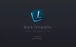 black templates for pages lite iphone images 1