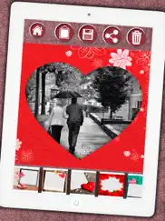 love photo frames - photomontage love frames to edit your romantic images ipad images 2