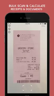 camculator - calculate receipts documents with your camera iphone images 1