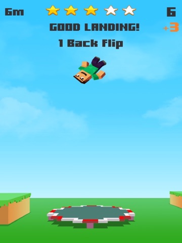 backflip trampoline craft madness: hop hop hop man jump ipad images 3