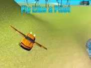 flying car driving simulator free: extreme muscle car - airplane flight pilot ipad images 1